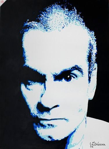 Henry Rollins in Blue by James DeWeaver Copyright 2016.jpg