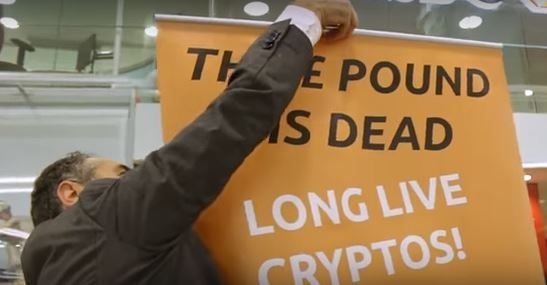 Dannyshine promoting cryptocurrency