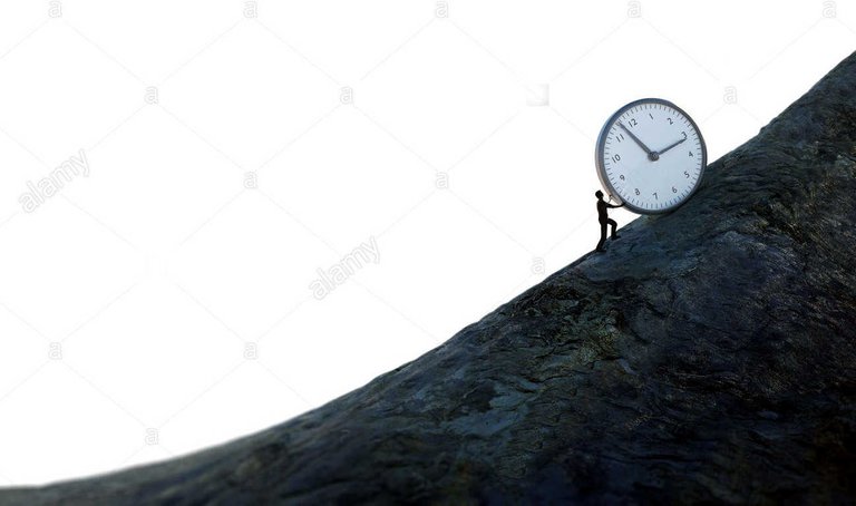 tiny-man-pushing-a-huge-clock-up-hill-DTFT4Y.jpg