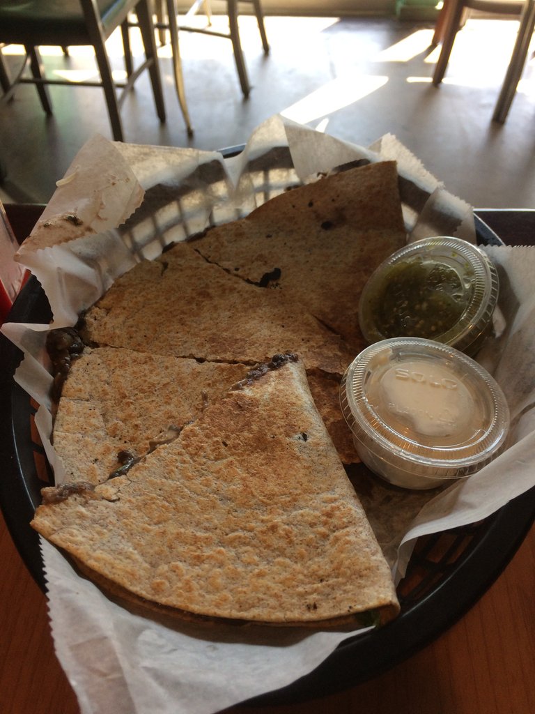 quesadilla Mojo Burrito in Chattanooga, Tennessee.JPG