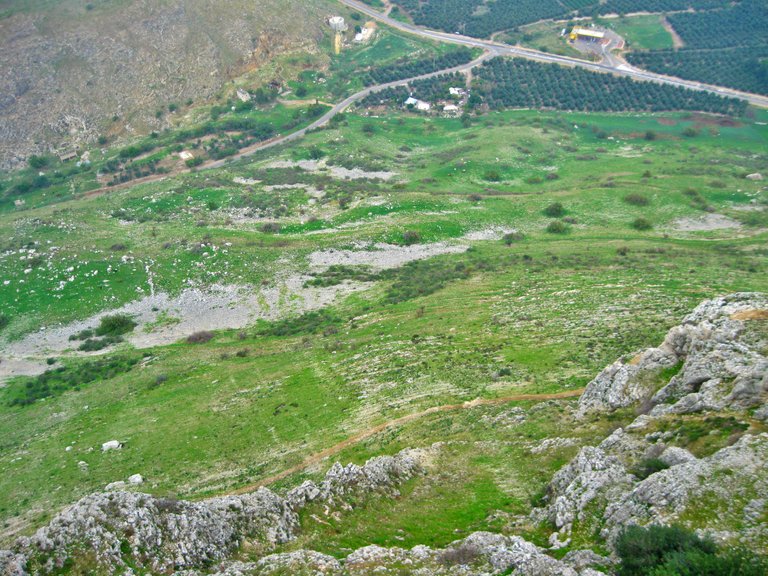 Mount Arbel in the Galilee