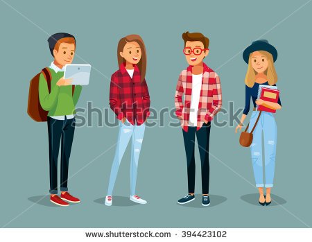 stock-vector-vector-set-of-students-with-gadgets-and-books-394423102.jpg