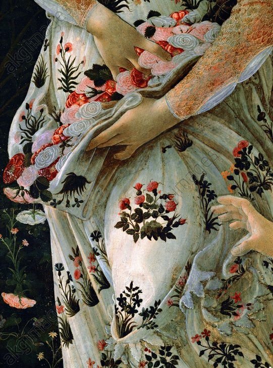 Detalle de la primavera de Botticelli.jpg