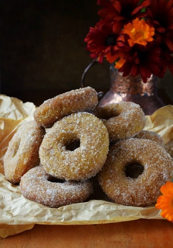 Cinnamon Sugar Pumpkin Spiced Baked Doughnuts4.jpg