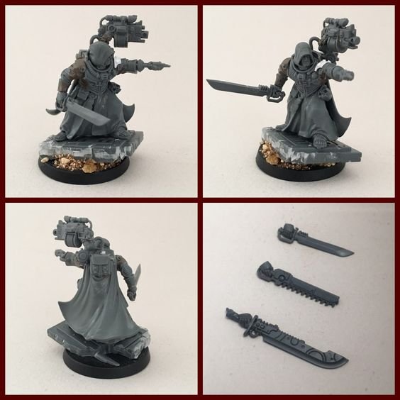 inquisitor gene stealer cultist torso scion power sword and space marine cape conversion.jpg