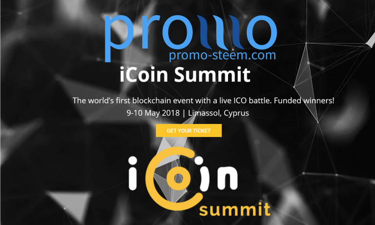 Icoin summit Oracle-D promo-steem.png