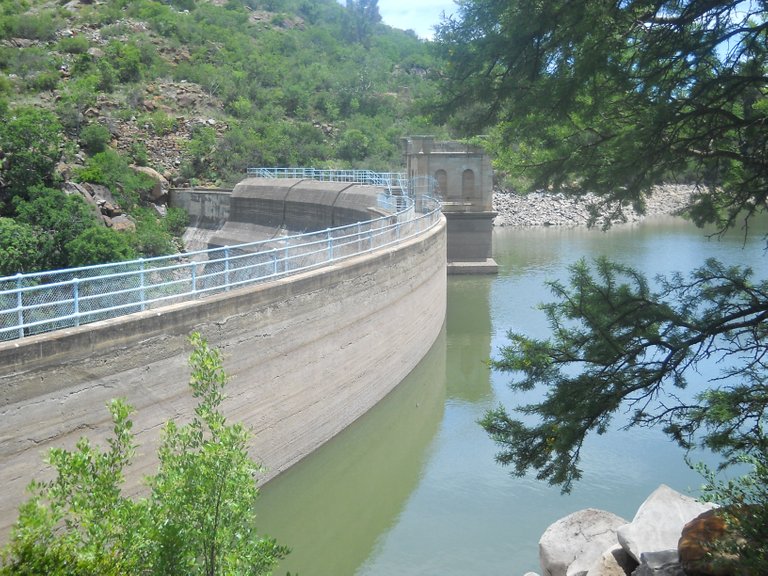 above the dam in queenstown.JPG