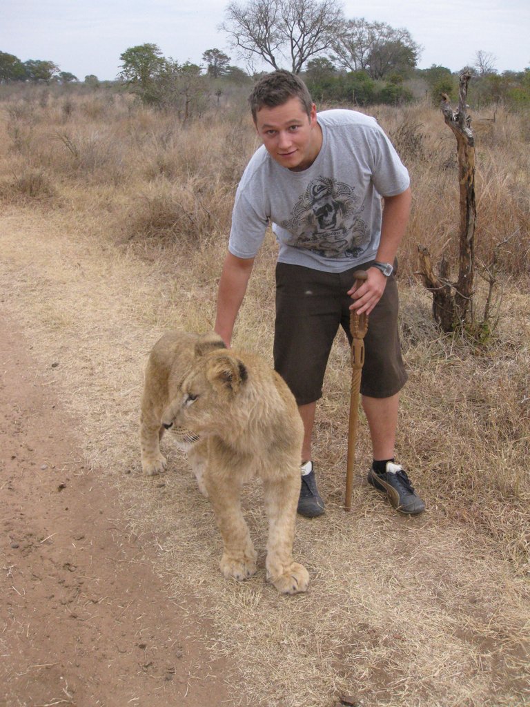 orjan walking with the lions 2.JPG