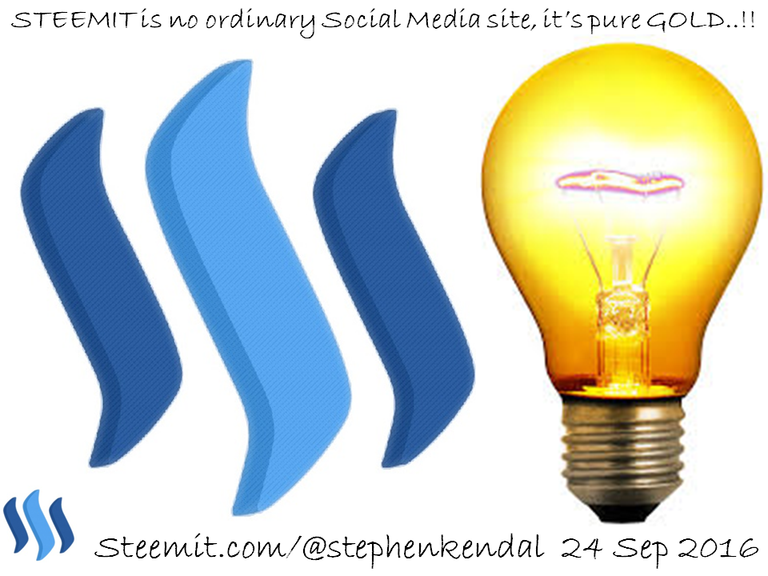 STEEMIT is no ordinary Social Media site, it’s pure GOLD..!!.png