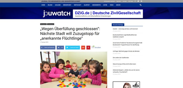 „Wegen Überfüllung geschlossen“  Nächste Stadt will Zuzugstopp für „anerkannte Flüchtlinge“   Jouwatch.jpg