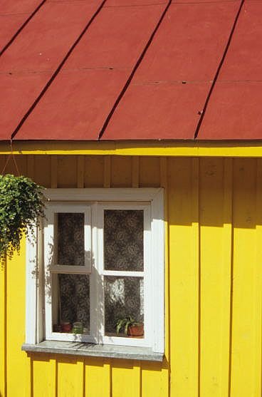 Trakai Town - A colourful Kairim house II.jpg