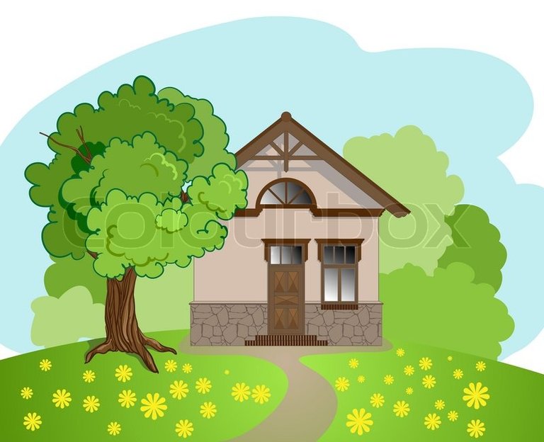 5432367-illustration-of-isolated-cartoon-house-with-tree.jpg