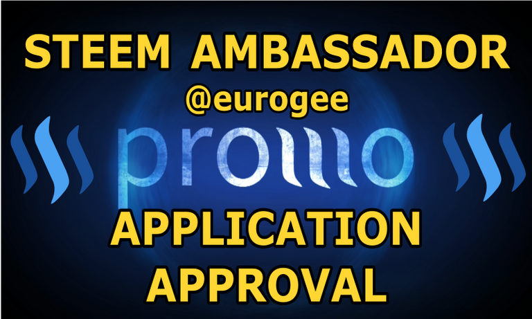 Steem Ambassador approval eurogee.png