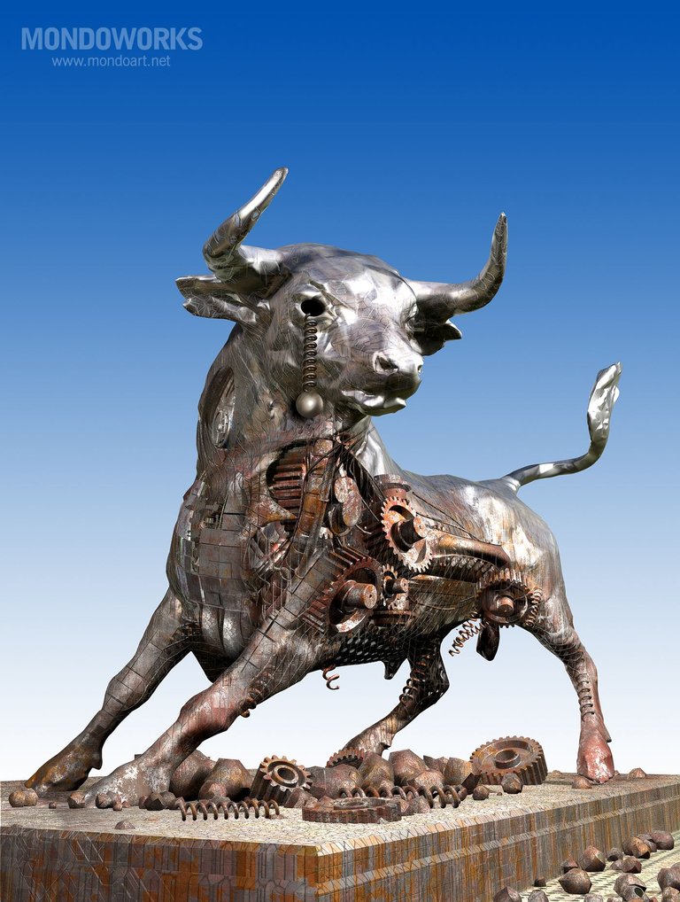 Fortune Magazine - Wall Street Bull breaks down.jpg