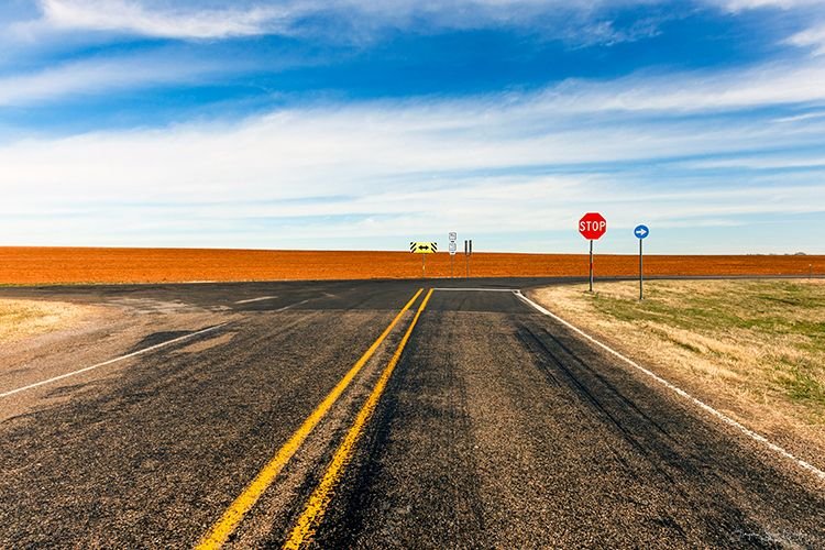 Hall County TX 86 and TX 70 Crossroads copyright by Ginger Sisco Cook 2017.jpg