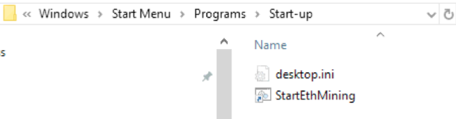 Startup Folder