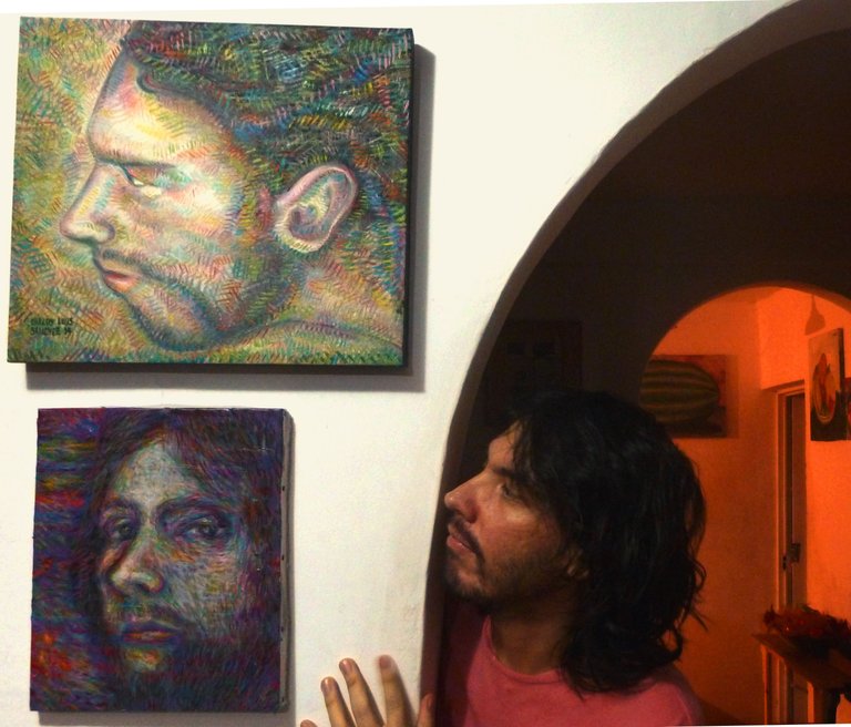 2016. Selfie con Autorretratos.jpg