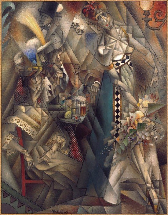 Jean Metzinger, Dancer in a Caf+®, 1912.jpg