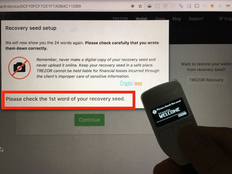 Config Trezor - Check Recovery Seed 1.JPG