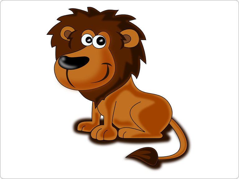 Africa-Smile-Cartoon-Animal-Cat-Cute-Lion-Safari-564925.png