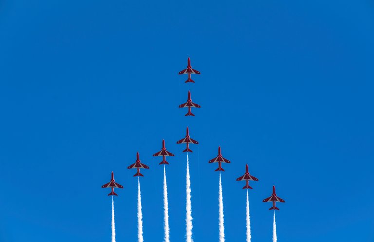 Red Arrows- by steve j huggett.jpg