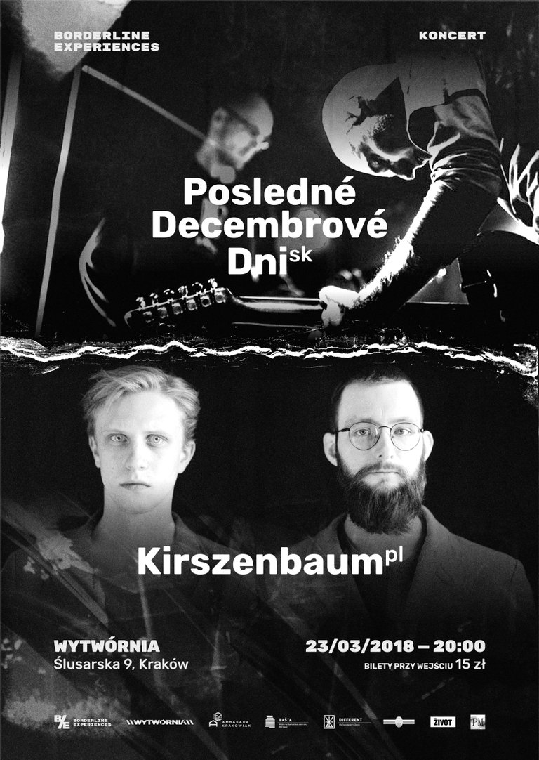 Plakat promujący koncert