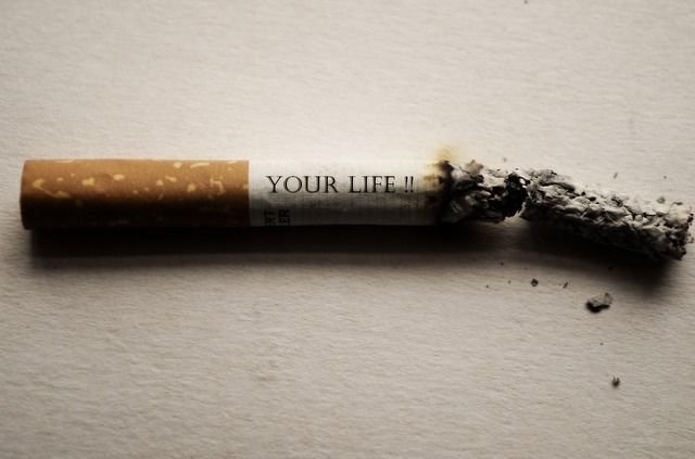 Smoking Burns Your Life