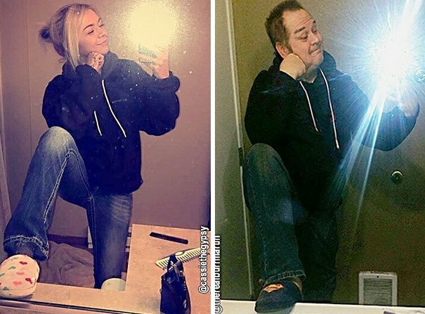 Dad Trolls Daughter By Recreating Her Selfiespart2-9-5959f141b458b__605.jpg