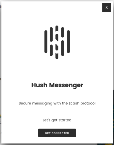 Hush Messenger Landing.png