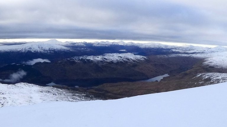 57 Arrochar Alps pano with Loch Venachar and Glen Finglas reservoir or Loch Achray.jpg