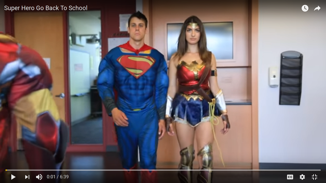 super heroes high school
