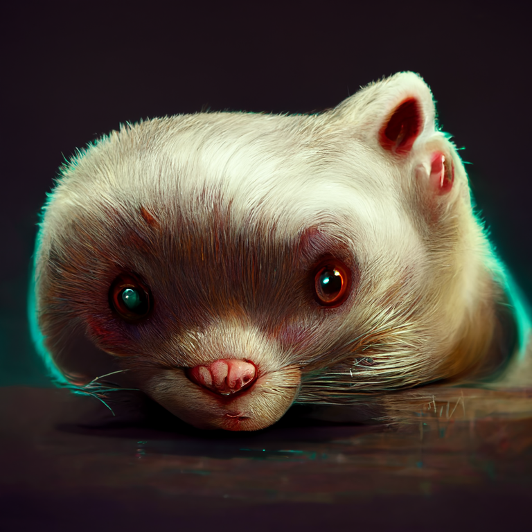 prompt: ferret