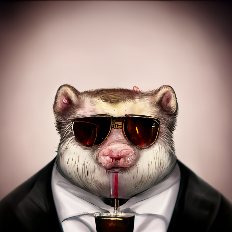 alcoholic mob boss ferret