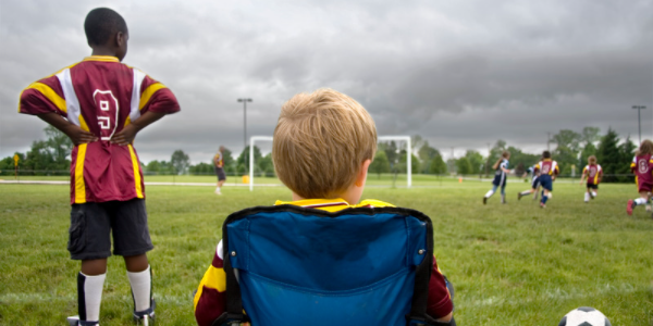sideline sitting