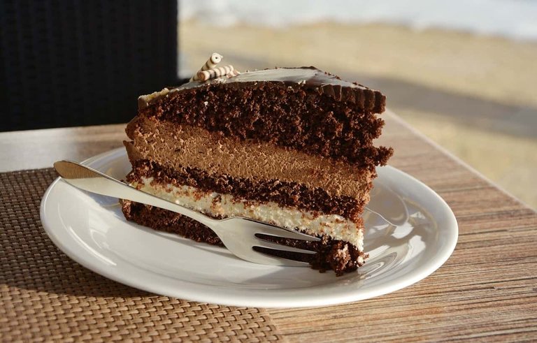 decadent chocolate cake