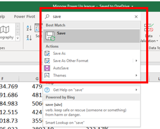 Learn to use help in Excel