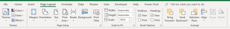 learn basic excel what are on the excel ribbons