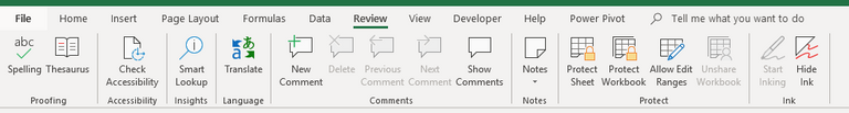 excel 101 what are on the excel ribbons