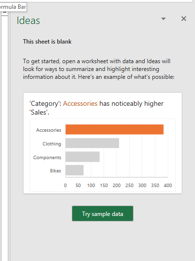 data insights in excel