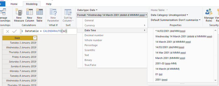 date table for dax users