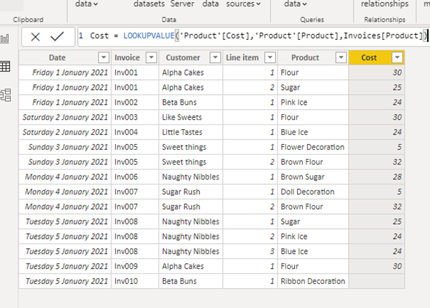 lookupvalue powerbi