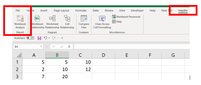 find hardcoded values in excel