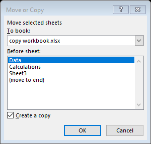 Copying and Duplicating Excel Worksheets