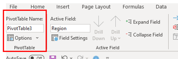 excel pivot tables