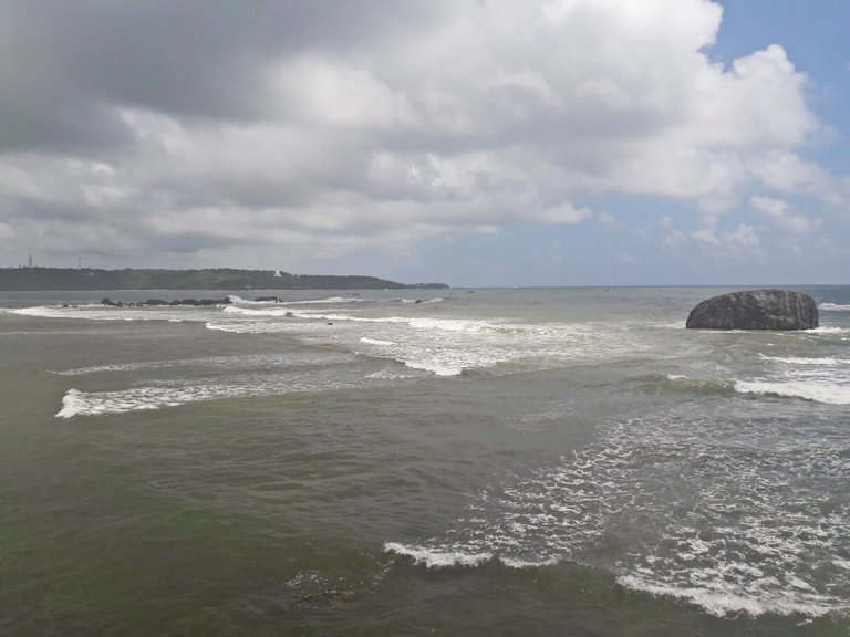 An endless stretch of Indian Ocean as seen from the Fort wall