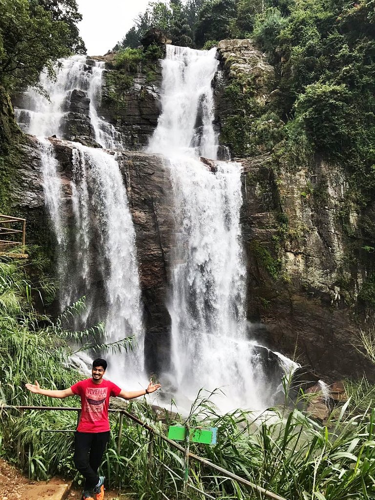 The Ramboda waterfalls is the best addition to the itinerary for Sri Lanka