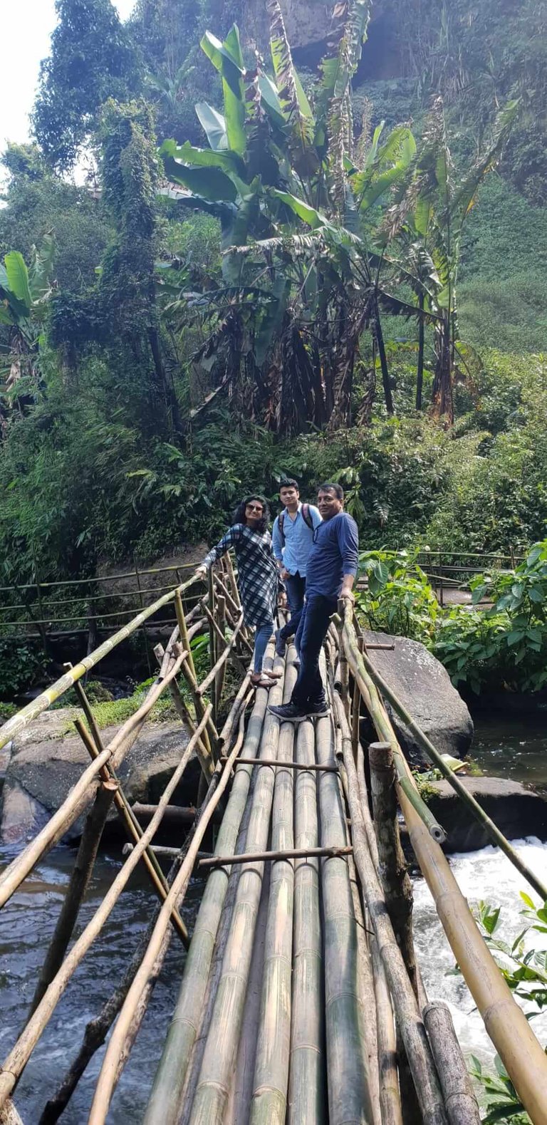 The Bamboo bridge made for a good photograph spot