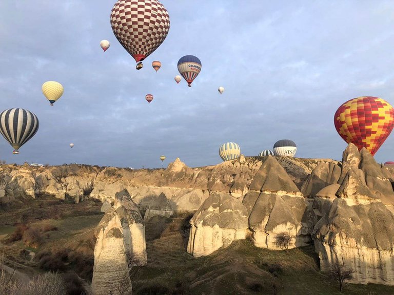 Fairy Chimneys resemble mushrooms or male genitals from a distance