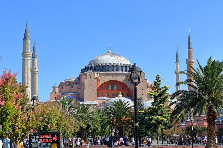 Hagia Sophia is one of the most famous attractions in Istanbul