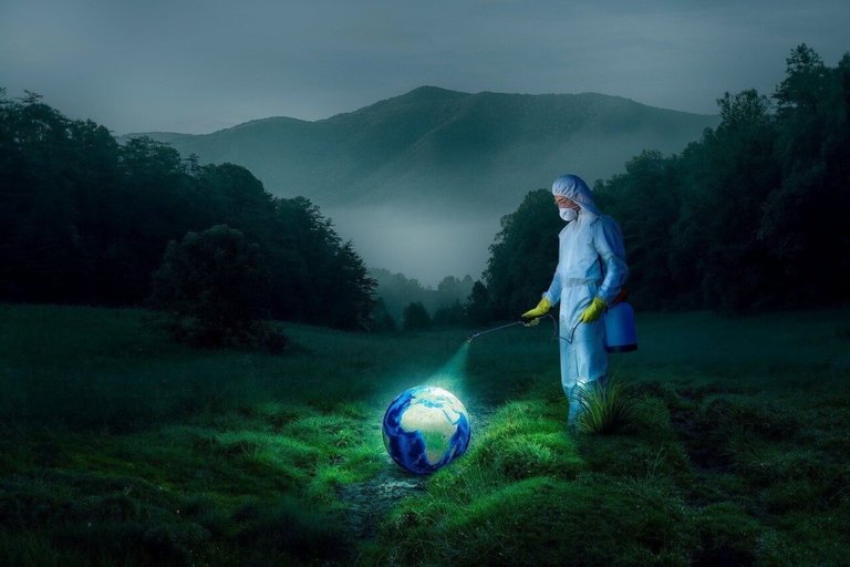 There is hope that the world will be sanitized by a radical social change that strengthens the health system and prioritizes life over money making